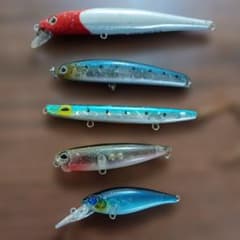 ルアー 5点セット ミノー プラグ 釣り具 - メルカリ