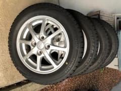 軽サイズ　スタッドレスセット　VRX　155/65R14のサムネイル