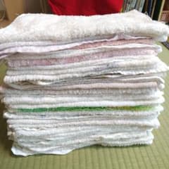 30枚古フェイスタオル まとめ売り 大量セットのサムネイル