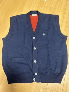 ZYXON munsingwear ベスト ネイビー Lのサムネイル