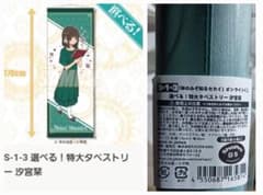 神のみぞ知るセカイ 汐宮栞 くじ引き堂 S賞 特大タペストリー - メルカリ