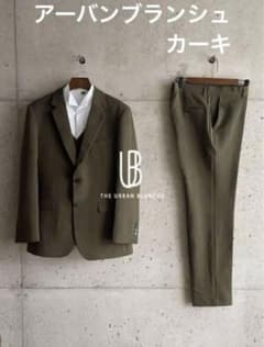 THE URBAN BLANCHEアーバンブランシュ　タキシードスーツ　カーキのサムネイル