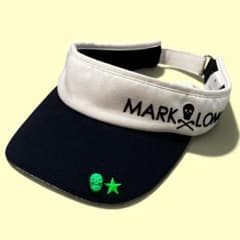 MARK&LONA マークアンドロナ サンバイザー FREE ホワイト ゴルフ