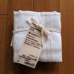 MUJI 枕カバー 43×63cm オフホワイトのサムネイル