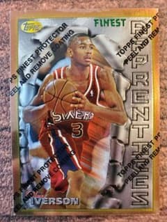 O*w様 1996 Topps Finest Allen Iverson RCのサムネイル