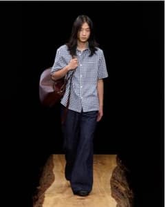 masu 26ss デニムパンツPIQUE WORK TROUSERS - メルカリ
