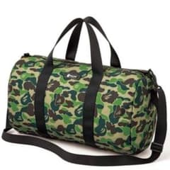 BAPE A BATHING APE ア ベイシング エイプ迷彩柄ボストンバッグ - メルカリ