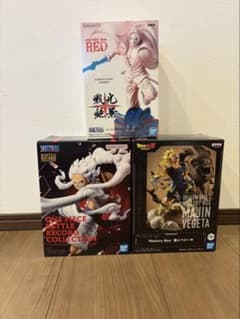 ワンピース ドラゴンボール フィギュア 3種セットのサムネイル