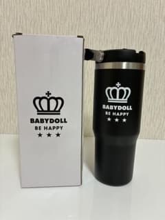 BABYDOLL ステンレス タンブラー ブラックのサムネイル