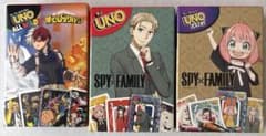 SPY×FAMILY 나의 히어로 아카데미아 해피 세트 UNO 3점