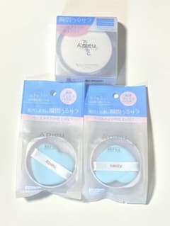 A'pieu アピュー ウォーターロック サラサラパクト本体1個、レフィル2個のサムネイル