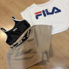 FILA キッズ セパレート水着 3点セットのサムネイル