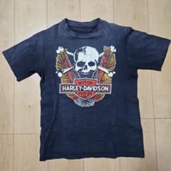 80s Harley Davidson ハーレー スカル Tシャツ Sのサムネイル