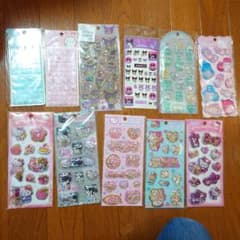 ちいかわ サンリオ キャラクターシール まとめ売りのサムネイル