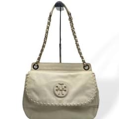 Tory Burch マリオン　ショルダーバッグ　アイボリー　チェーンのサムネイル