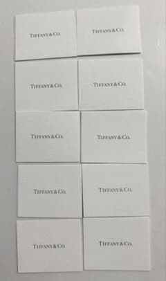 Tiffany & Co. ギフトカード 日本語カード 10枚セット - メルカリ