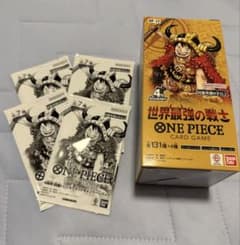 ONE PIECE世界最強の戦士 1BOX ・4周年記念プロモパック付のサムネイル