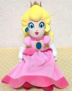 スーパーマリオ ピーチ姫 　S　ぬいぐるみのサムネイル