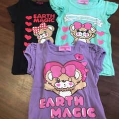 アースマジック Tシャツ 100のサムネイル