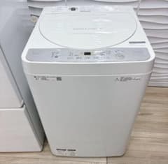 【お引き取りのみ 】SHARP 洗濯機 ES-GE5C 5.5kg 2019年製のサムネイル