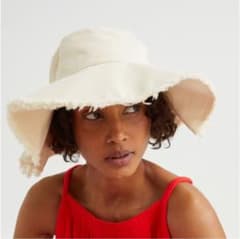 H&M コットンキャンバスハットのサムネイル
