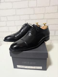 SCOTCH GRAIN/スコッチグレイン HG0530黒(3E)　24.5㎝ 美品 スコッチグレイン 匠 24.5cm 3E ブラック シューキーパー 箱付