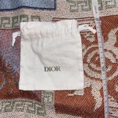 【DIOR】 巾着 ポーチ ホワイト