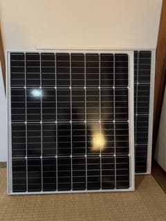GOYOJO ソーラーパネル 100w 2枚セット　未使用新品 GOYOJO ソーラーパネル 100w 2枚セット 未使用新品 - メルカリ