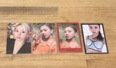 TWICE チェヨン トレカ 4枚セットのサムネイル