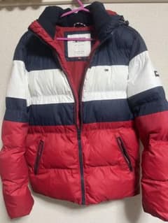TOMMY JEANS NY 85 中綿ジャケット Mサイズ ネイビー×レッドのサムネイル