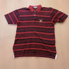 Burberrys Men's Golf Wear Striped Short-Sleeve Polo Shirt with Embroidered Logo, Size L