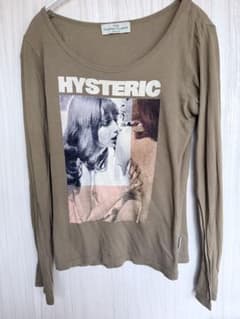 HYSTERIC GLAMOUR プリント 長袖Tシャツ FREE HYSTERIC GLAMOUR 長袖プリントTシャツ - メルカリ