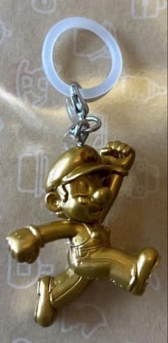 新品未使用 マリオガチャガチャ シークレット 金 めじるしアクセサリーのサムネイル
