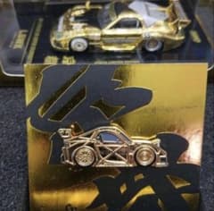 リバティウォーク京都 inno64 スペシャルbox RX7 ゴールド② Liberty Walk Kyoto Limited Box INNO64 Mazda RX-7 Gold Leen Customs