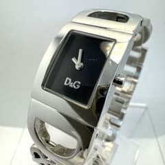 『実働・希少』ドルガバD&Gドルチェ＆ガッバーナ 腕時計クォーツバングルウォッチ