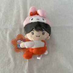 【値下げ】大西流星 クリップマスコット サンリオコラボマイメロ　ぬいぐるみのサムネイル