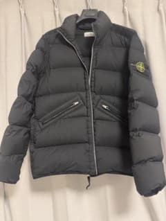 STONE ISLAND ブラックダウンジャケットのサムネイル