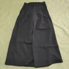 ワイドパンツ ブラック Mサイズのサムネイル