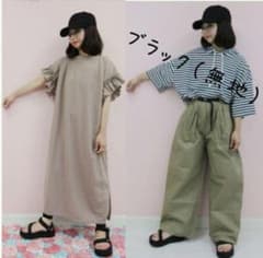 半袖パーカーとワンピースのセットのサムネイル