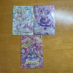 名探偵プリキュア　キラキラカードグミ　キュアズキューン＆キュアキュンキュン＆集合