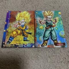 ドラゴンボールカード 孫悟天 トランクス 2枚セットのサムネイル
