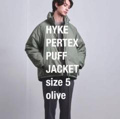 美品 【HYKE】PERTEX PUFF JACKET オリーブsize2 m73692923623_1.jpg?1731059700