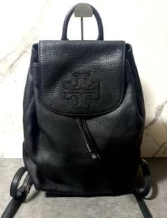 ✨極美品✨ トリーバーチ 美品 近年モデル リュックサック Tロゴ シボ