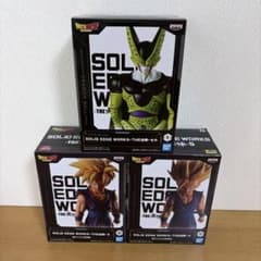 ドラゴンボールZ SOLID EDGE WORKS フィギュア 3種セット - メルカリ