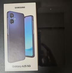 Samsung Galaxy A25 5G 本体 ブラックのサムネイル