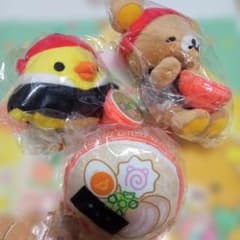 リラックマ　らーめん　ぬいぐるみ　セットのサムネイル