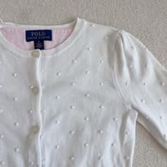 【GW価格】Polo Ralph Lauren ホワイトドットカーディガンのサムネイル