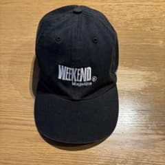 WEEKEND Magazine 47 キャップ ブラック NEAT - メルカリ