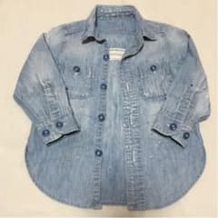 denim&dungaree デニム&ダンガリー  デニムシャツ 90のサムネイル