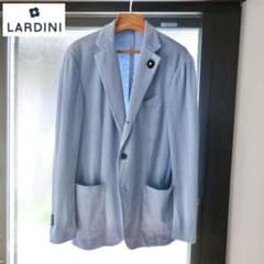 LARDINI コットン 3Bジャケット サイズ50 ブルー イタリア製 LARDINI コットン 3Bジャケット サイズ50 ブルー イタリア製 - メルカリ